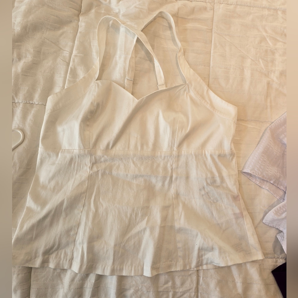 Pinup, classic cross strap top